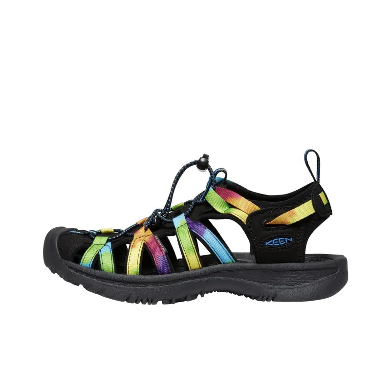KEEN Whisper Series Slip Resistant Beach Sandals River Trekking Shoes Women's Black Color-0