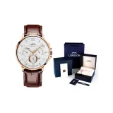 Rose Gold Brown Strap