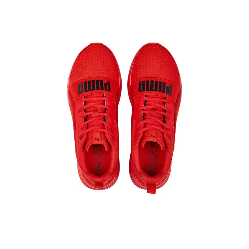 PUMA Wired Anti Slip Wear Resistant Low Top Running Shoes Men's Red-3