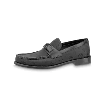 LOUIS VUITTON Major Casual Shoes Men's Black