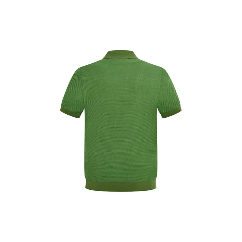 RARE Polo Shirt Short Sleeved T Shirts Men's Green-1