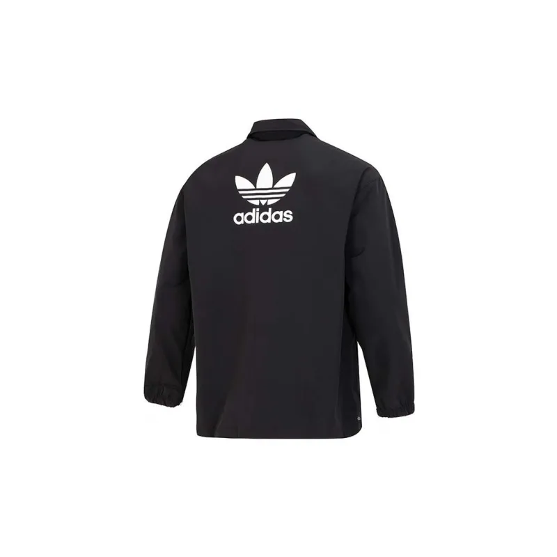 Adidas Originals Logo-print Shirt Jacket-1