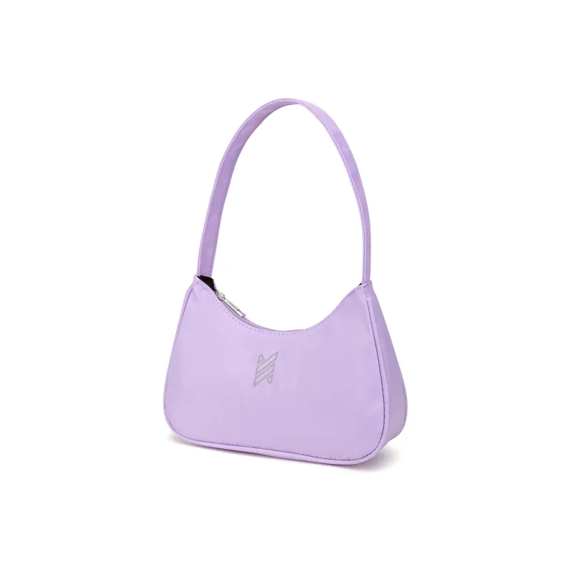 NOMK Oxford Crossbody Bag Handbag Shoulder Bag Regular Women's Black/Purple/Green-8