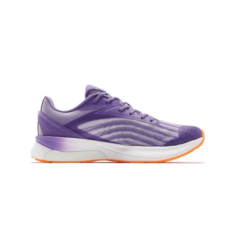 QIAODAN Feiying 2.0 Cushioning Anti-Slip Wear-Resistant Breathability Low-Top Running Shoes Men's Purple Orange-1
