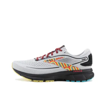 Brooks Trace 2 Anti-Slip Wear-Resistant Low-Top Running Shoes Women's Gray Black Yellow