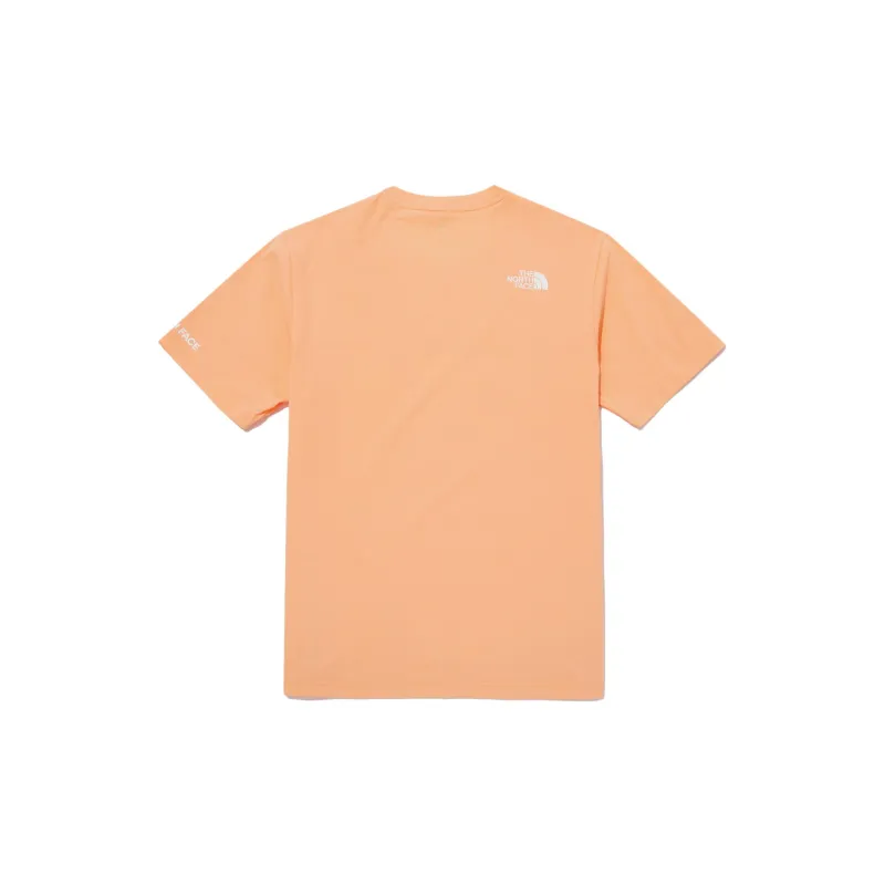 THE NORTH FACE T Shirts Unisex Coral-1