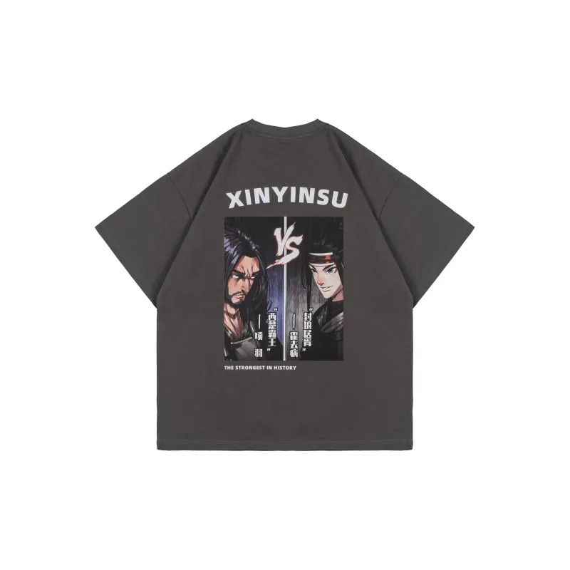 XINYINSU New Factor XINYINSU X The Strongest In History Joint Series T Shirts Unisex-6