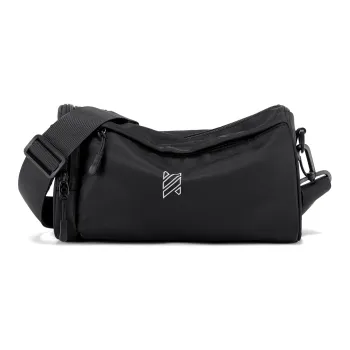 NOMK Oxford Toast Bag, Workwear Bag, Backpack, Crossbody Bag, Shoulder Bag Regular Unisex Black