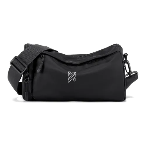 NOMK Oxford Toast Bag, Workwear Bag, Backpack, Crossbody Bag, Shoulder Bag Regular Unisex Black