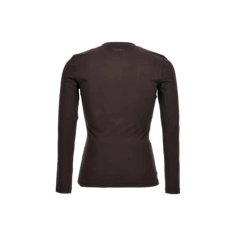 Valentino T Shirts Men Brown-1