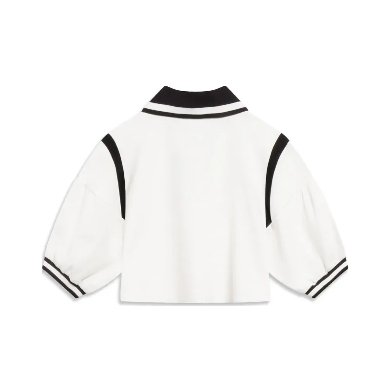 LINING Polo Shirts Women's Ecru-1