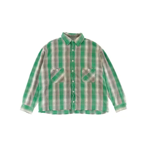 SAINT Mxxxxxx Shirts Men Green