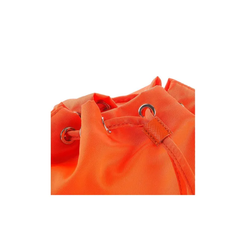PRADA Nylon Makeup Bags Toiletry Bags Women's Orange-7