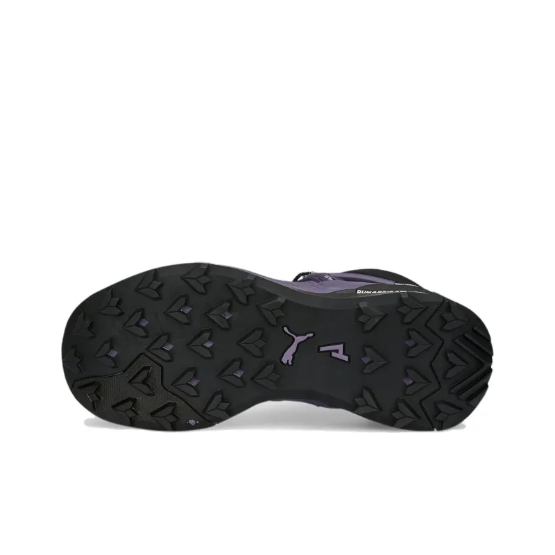 PUMA Explore Nitro Mid Anti-Slip Wear-Resistant High-Top Outdoor Shoes Women's Purple Black-5