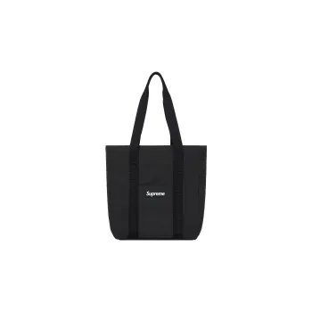 Supreme Canvas Bag, Tote Bag, Shopping Bag, Shoulder Bag, Handbag Unisex Black