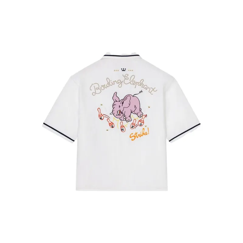KENZO Bowling Elephant Hawaian Shirt-1