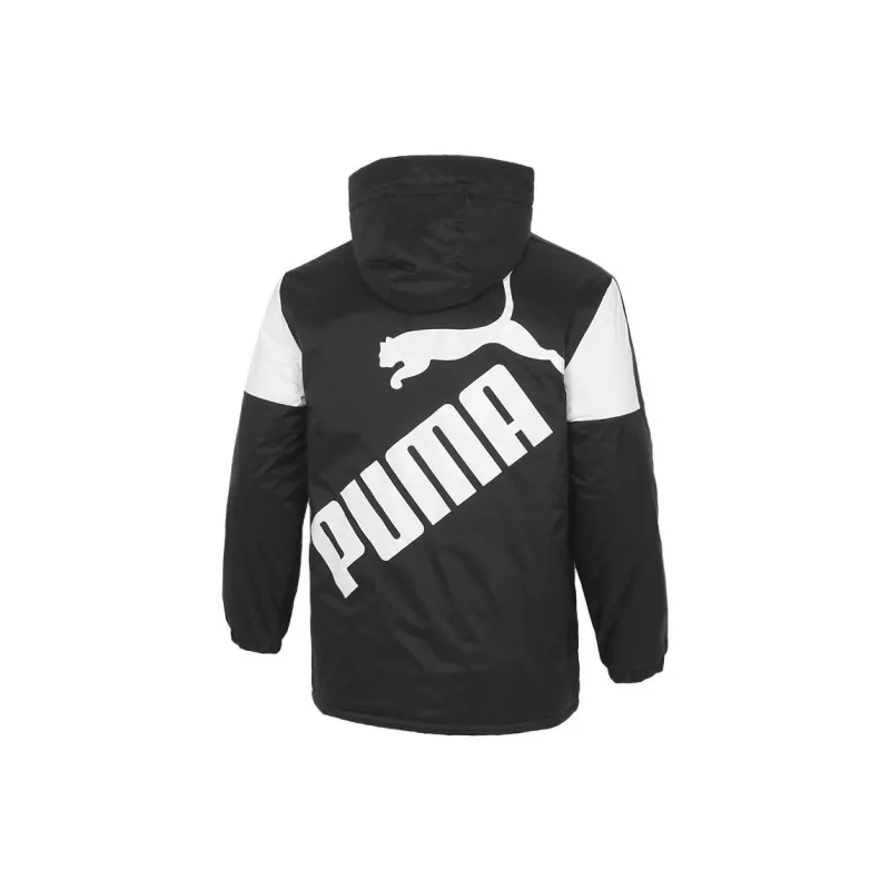 PUMA Puffer Jackets Men Black/White-1
