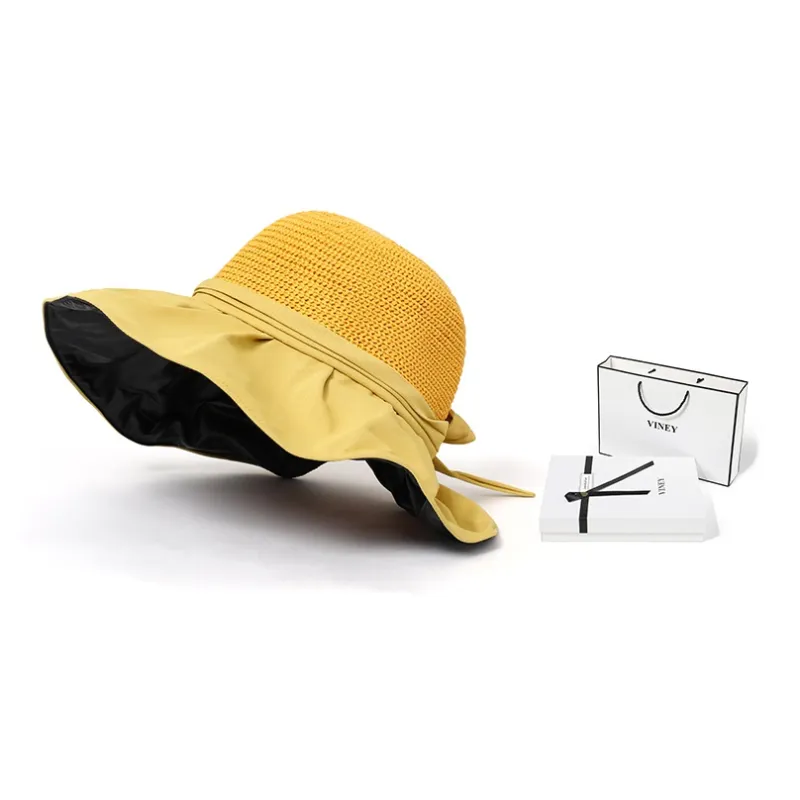 VINEY Polyester Bucket Hats Women's-3