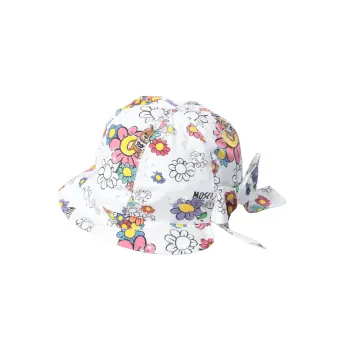 MOSCHINO Sun Protection Hats Baby White