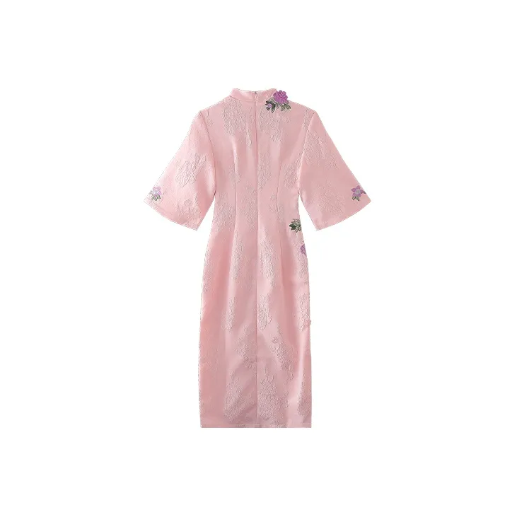 JINYE ORIENTAL Cheongsams Women's Iris Pink-1