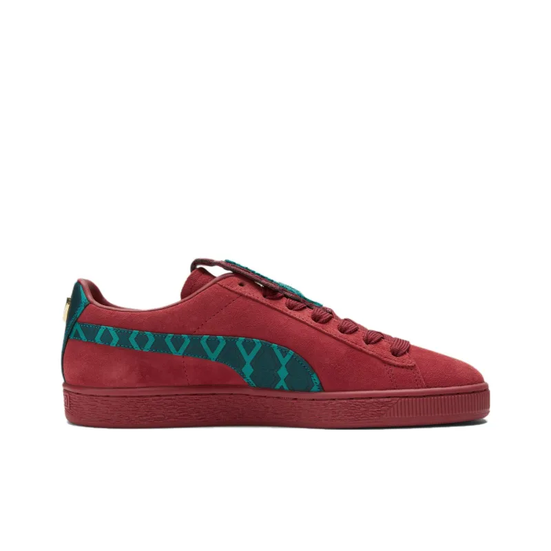 PUMA Dapper Dan X Suede 'Jacquard Print Intense Red'-1
