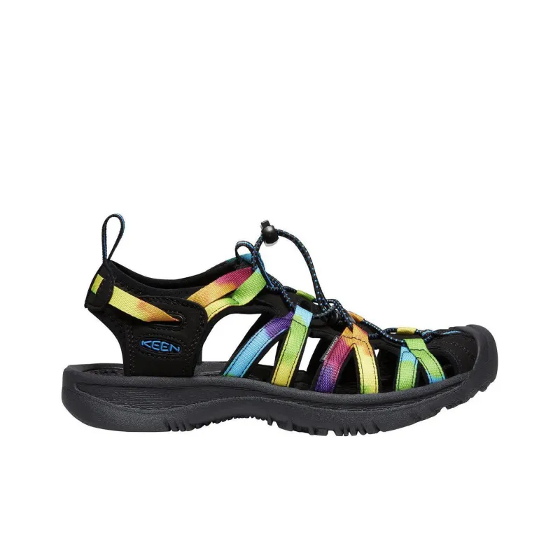KEEN Whisper Series Slip Resistant Beach Sandals River Trekking Shoes Women's Black Color-1