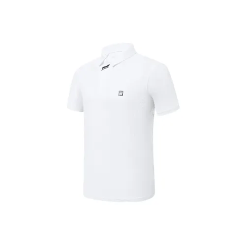 FILA Supercar Inspiration Collection Polo Shirts Men Jade White