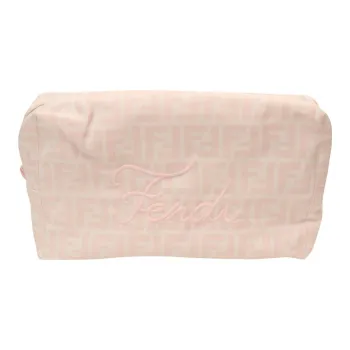 FENDI Cotton Makeup Bag Kids' Pink