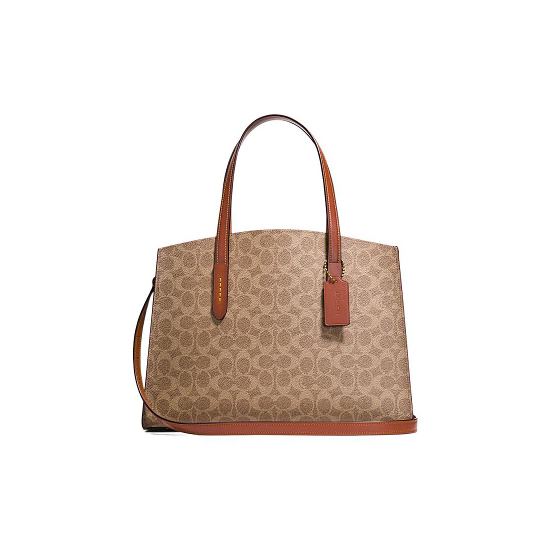 Coach charlie tote on sale