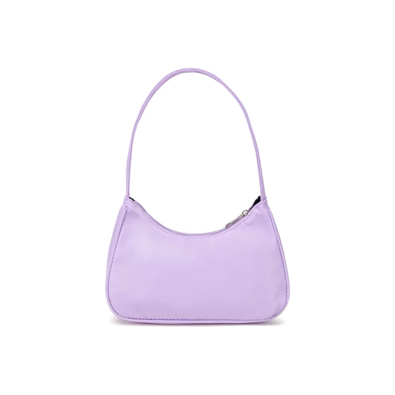 NOMK Oxford Crossbody Bag Handbag Shoulder Bag Regular Women's Black/Purple/Green-10