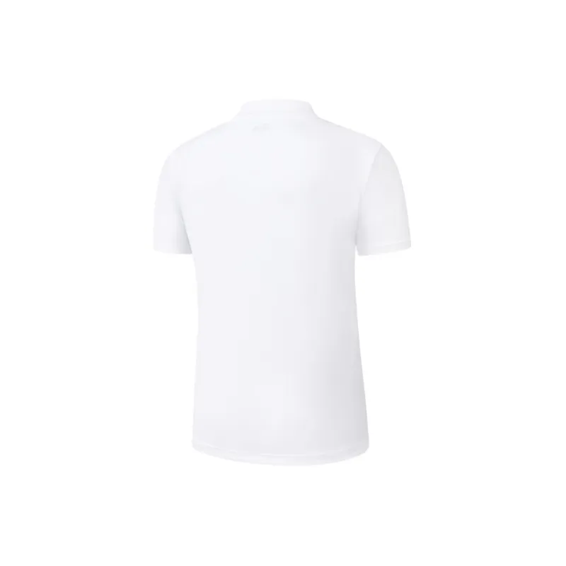 Erke Lifestyle Collection Moisture Wicking Single Item Collection Polo Shirt Men's True White-1