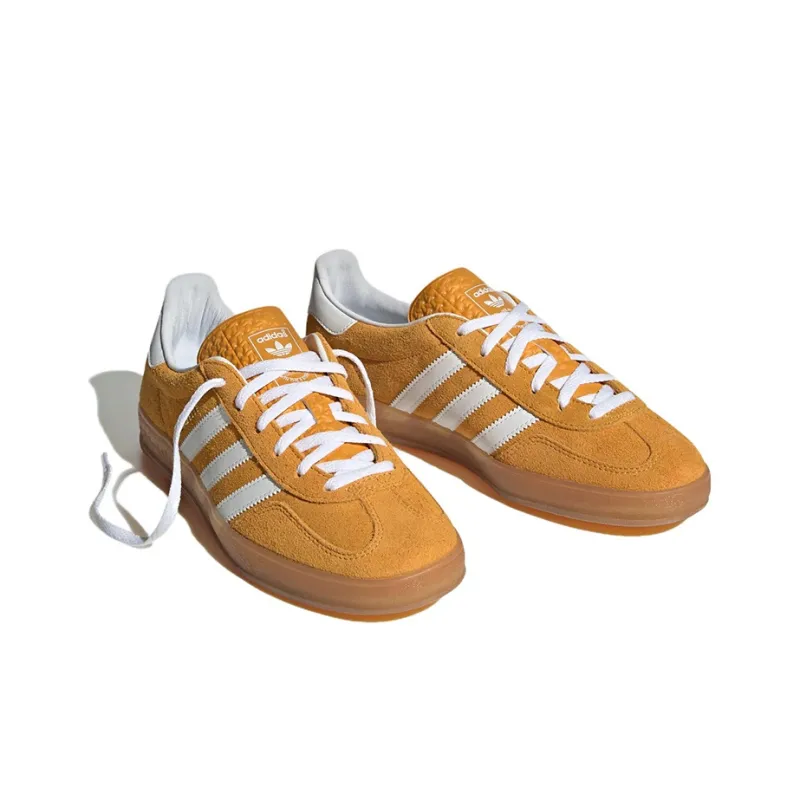 Adidas Gazelle Indoor Orange Peel White Women's-2