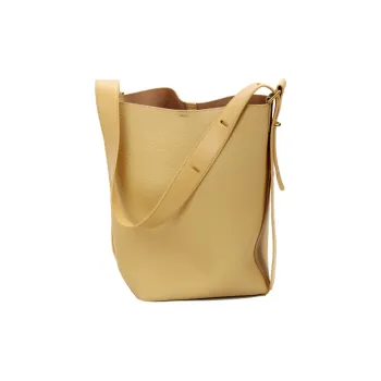 YOCAMU Cow Leather Crossbody Bag Shoulder Bag Large Size Women's Multicolor