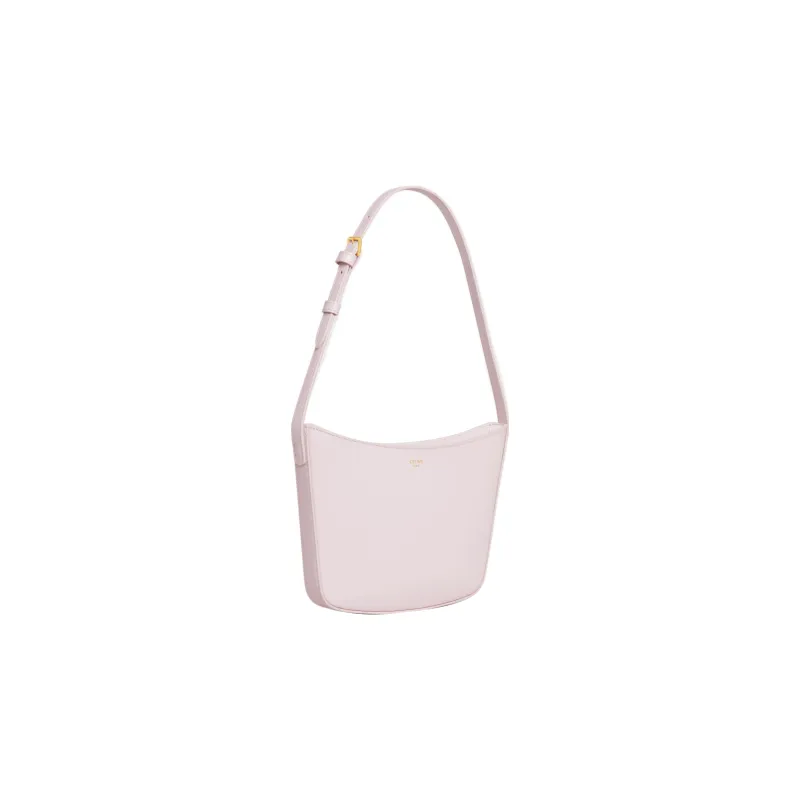 CELINE Croque Calfskin Handbag Shoulder Bag Women's Light Pink-1
