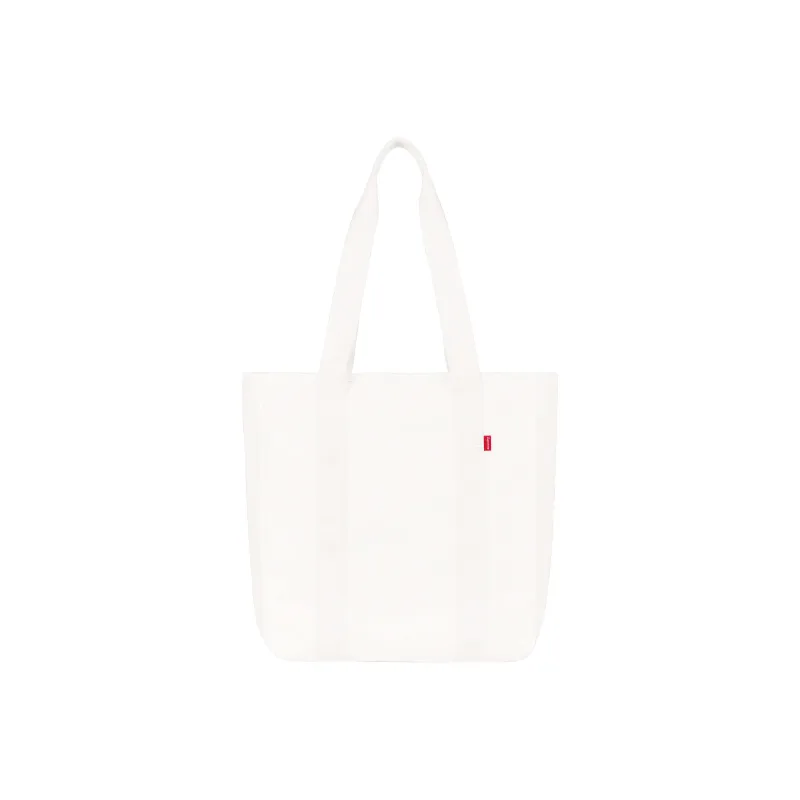 Supreme Canvas Tote Bag, Shopping Bag, Shoulder Bag, Handbag Regular Unisex White-2
