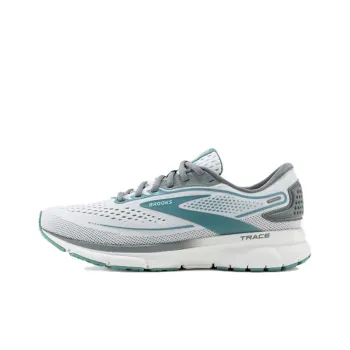 Brooks Trace 2 Anti Slip Wear Resistant Low Top Casual Shoes Women's Gray Cyan