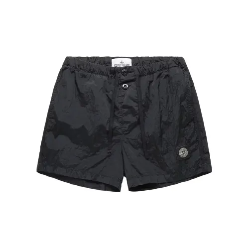 STONE ISLAND Casual Shorts Men Black