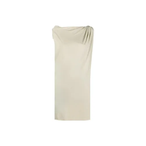 Rick Owens DRKSHDW Sleeveless Dresses Women's Light Brown