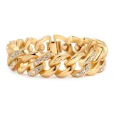 Gold Rhinestone