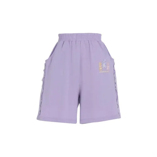 Snbl Casual Shorts Women's Purple