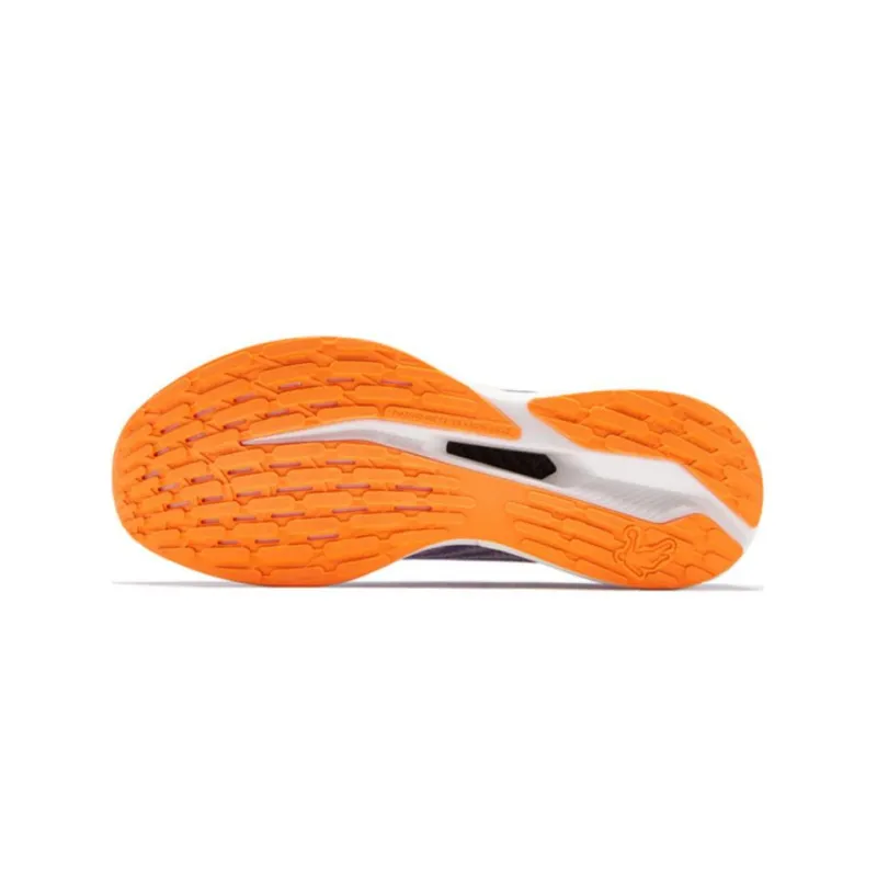 QIAODAN Feiying 2.0 Cushioning Anti-Slip Wear-Resistant Breathability Low-Top Running Shoes Men's Purple Orange-5
