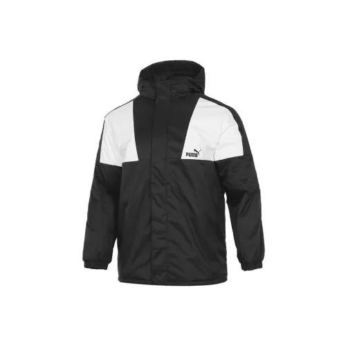 PUMA Puffer Jackets Men Black/White