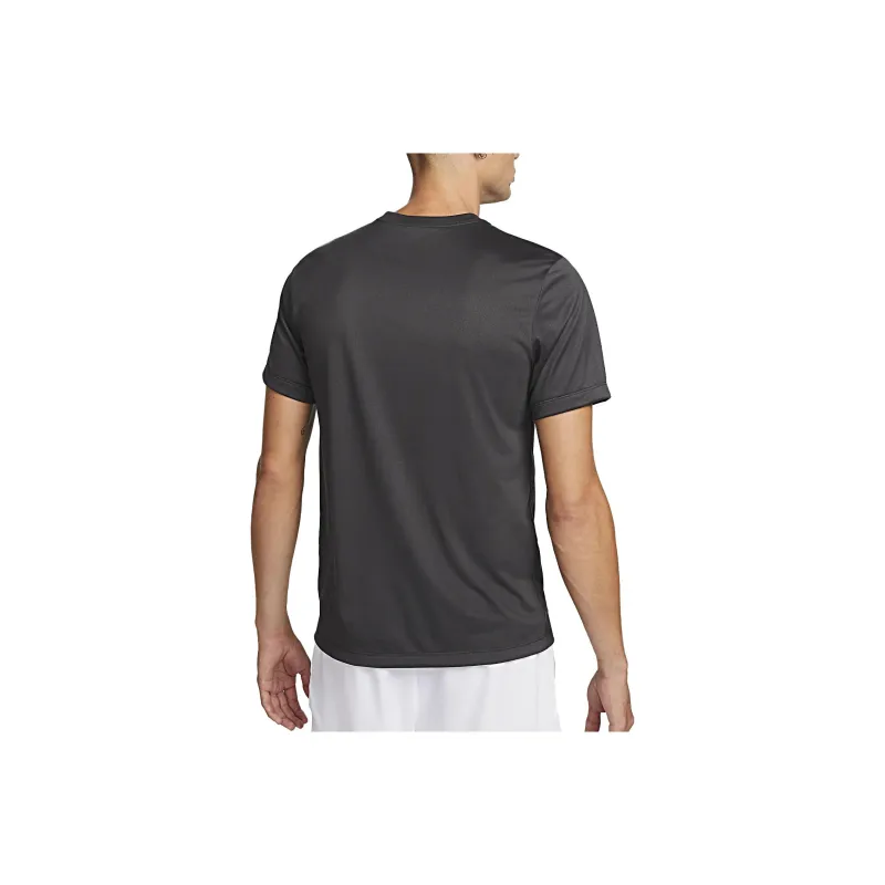 Nike T Shirts Men Charcoal Gray-1