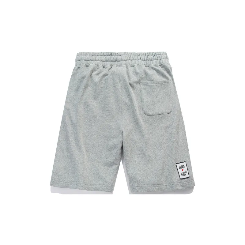 Agaho X Guuka X AGAHO Casual Shorts Unisex Heather Gray-1