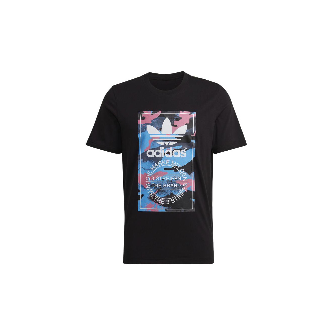 Adidas Originals Trefoil T Shirts Men Black