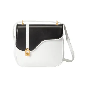 GUCCI Leather Saddle Bag, Crossbody Bag, Shoulder Bag Women's