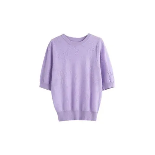 Olrain Knitwear Women's Purple