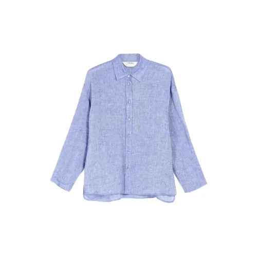 'S MAX MARA Shirts Women's Blue