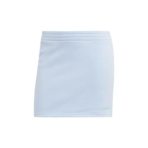 Adidas Originals Island Club Series Casual Short Skirts Women's Light Pink Blue