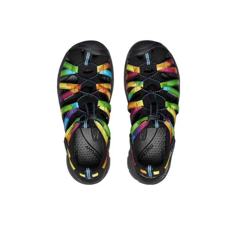 KEEN Whisper Series Slip Resistant Beach Sandals River Trekking Shoes Women's Black Color-3